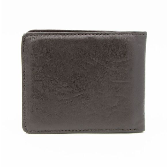Woodland Creek Men's Eagle Embossed Brown Faux Leather Wallet - Picture 3 of 7